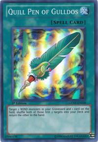 Quill Pen of Gulldos - Generation Force (GENF) #GENF-EN058 - Super Rare YuGiOh Trading Card