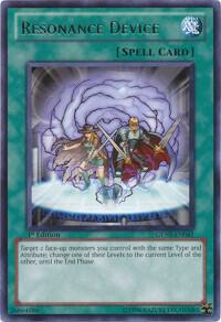 Resonance Device - Generation Force YuGiOh trading card