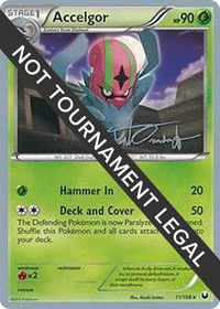 Accelgor - 2014 (Trent Orndorff) - World Championship Decks (WCD) #11/108 - Rare Pokémon Trading Card