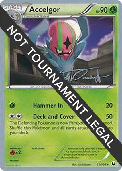Accelgor - 2014 (Trent Orndorff) trading card from World Championship Decks Accelgor - 2014 (Trent Orndorff) - World Championship Decks Pokémon trading card