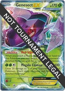 Genesect EX - 2014 (Andrew Estrada) - World Championship Decks (WCD) #11/101 - Ultra Rare Pokémon Trading Card