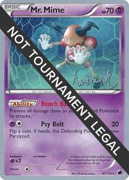 Mr. Mime - 2014 (Andrew Estrada) - World Championship Decks Pokémon trading card