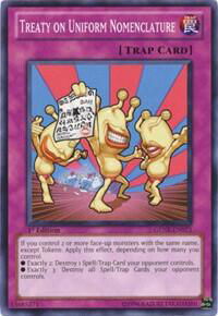 Treaty on Uniform Nomenclature - Generation Force (GENF) #GENF-EN073 - Common / Short Print YuGiOh Trading Card