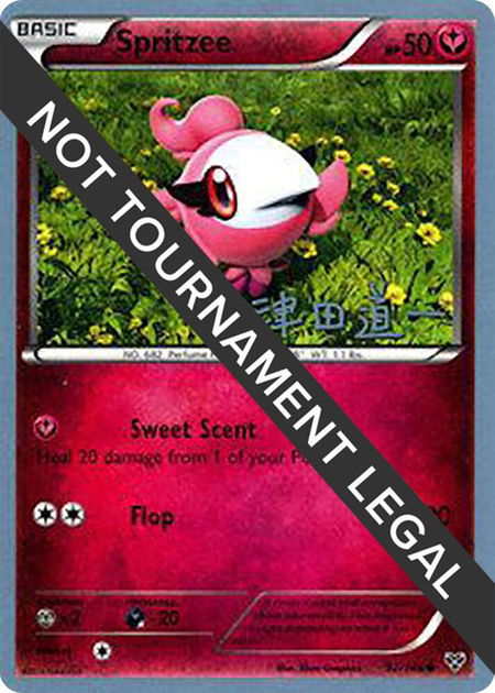 Spritzee - 2014 (Michikazu Tsuda) - World Championship Decks Pokémon trading card