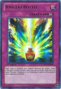 Raigeki Bottle - Generation Force (GENF) #GENF-EN079 - Ultra Rare YuGiOh Trading Card