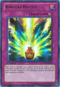 Raigeki Bottle - Generation Force YuGiOh trading card
