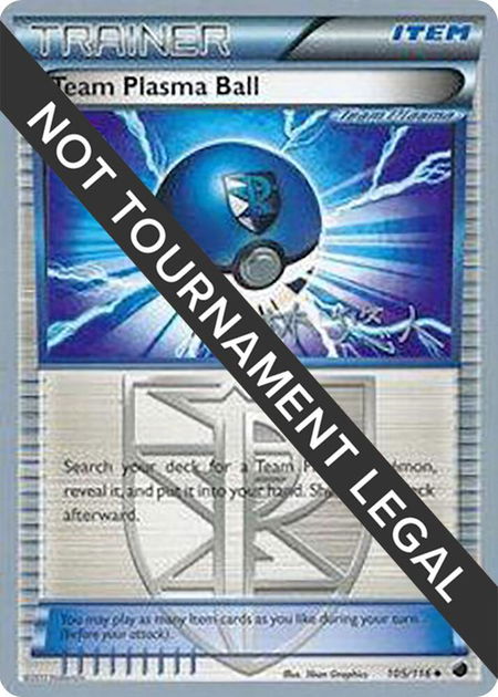 Team Plasma Ball - 2014 (Haruto Kobayashi) - World Championship Decks Pokémon trading card