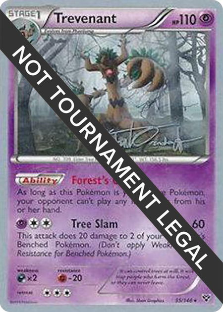 Trevenant - 2014 (Trent Orndorff) - World Championship Decks Pokémon trading card