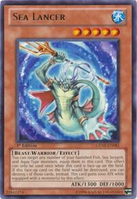 Sea Lancer trading card from Generation Force Sea Lancer - Generation Force YuGiOh trading card