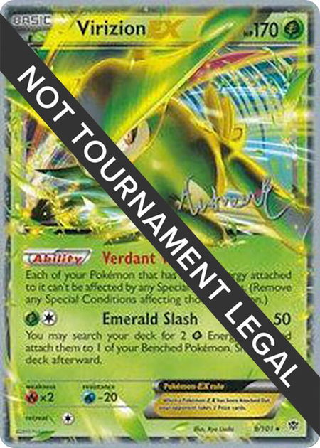 Virizion EX - 2014 (Andrew Estrada) - World Championship Decks Pokémon trading card