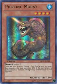 Piercing Moray trading card from Generation Force Piercing Moray - Generation Force YuGiOh trading card