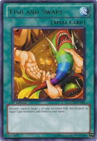 Fish and Swaps trading card from Generation Force Fish and Swaps - Generation Force YuGiOh trading card