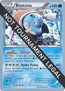 Blastoise - 2015 (Jacob Van Wagner) - World Championship Decks (WCD) #16/101 - Rare Pokémon Trading Card