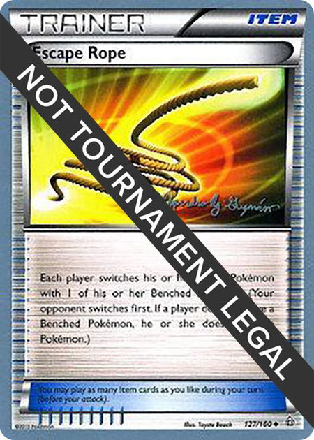 Escape Rope - 2015 (Alejandro Ng-Guzman) - World Championship Decks Pokémon trading card