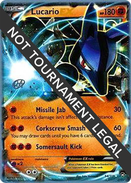 Lucario EX - 2015 (Rowan Stavenow) - World Championship Decks Pokémon trading card