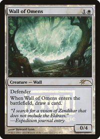 Wall of Omens - FNM Promos (FNM) #3 - Promo Magic: The Gathering Trading Card