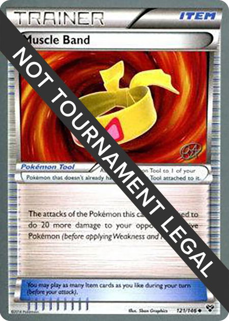 Muscle Band - 2015 (Rowan Stavenow) - World Championship Decks Pokémon trading card