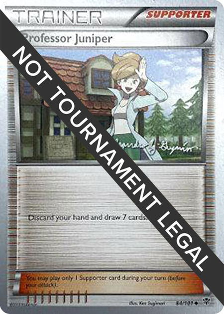 Professor Juniper - 2015 (Alejandro Ng-Guzman) - World Championship Decks Pokémon trading card