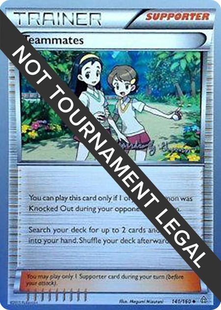 Teammates - 2015 (Alejandro Ng-Guzman) trading card from World Championship Decks Teammates - 2015 (Alejandro Ng-Guzman) - World Championship Decks Pokémon trading card