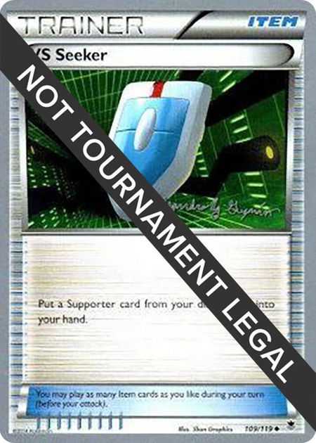 VS Seeker - 2015 (Alejandro Ng-Guzman) - World Championship Decks Pokémon trading card
