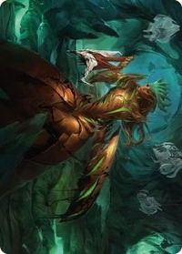 Glissa Sunslayer Art Card - Art Series: Phyrexia: All Will Be One (ASONE) #47 - Special Magic: The Gathering Trading Card