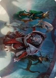 Norn's Decree Art Card trading card from Art Series: Phyrexia: All Will Be One Norn's Decree Art Card - Art Series: Phyrexia: All Will Be One Magic: The Gathering trading card