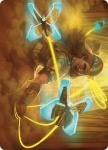 Bladehold War-Whip Art Card trading card from Art Series: Phyrexia: All Will Be One Bladehold War-Whip Art Card - Art Series: Phyrexia: All Will Be One Magic: The Gathering trading card