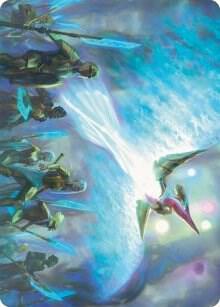 Otharri, Suns' Glory Art Card - Art Series: Phyrexia: All Will Be One Magic: The Gathering trading card