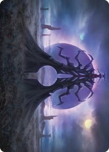 Black Sun's Twilight Art Card - Art Series: Phyrexia: All Will Be One (ASONE) #19 - Special Magic: The Gathering Trading Card