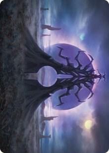 Black Sun's Twilight Art Card trading card from Art Series: Phyrexia: All Will Be One Black Sun's Twilight Art Card - Art Series: Phyrexia: All Will Be One Magic: The Gathering trading card