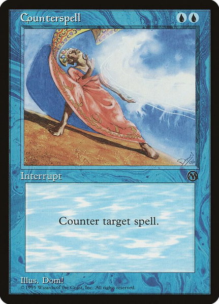 Counterspell trading card from Arena Promos Counterspell - Arena Promos Magic: The Gathering trading card