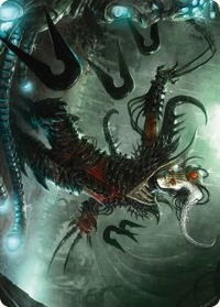 Vraan, Executioner Thane Art Card - Art Series: Phyrexia: All Will Be One (ASONE) #24 - Special Magic: The Gathering Trading Card