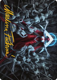 Elesh Norn, Mother of Machines Art Card (2/81) (Gold-Stamped Signature) - Art Series: Phyrexia: All Will Be One (ASONE) #2 - Special Magic: The Gathering Trading Card