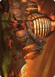 Urabrask's Forge Art Card - Art Series: Phyrexia: All Will Be One (ASONE) #37 - Special Magic: The Gathering Trading Card