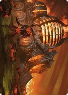 Urabrask's Forge Art Card trading card from Art Series: Phyrexia: All Will Be One Urabrask's Forge Art Card - Art Series: Phyrexia: All Will Be One Magic: The Gathering trading card