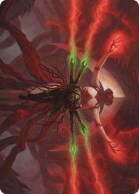 All Will Be One Art Card - Art Series: Phyrexia: All Will Be One (ASONE) #25 - Special Magic: The Gathering Trading Card