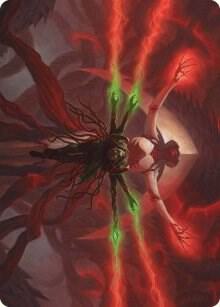 All Will Be One Art Card - Art Series: Phyrexia: All Will Be One Magic: The Gathering trading card