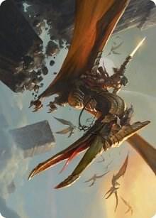 Skyhunter Strike Force Art Card trading card from Art Series: Phyrexia: All Will Be One Skyhunter Strike Force Art Card - Art Series: Phyrexia: All Will Be One Magic: The Gathering trading card