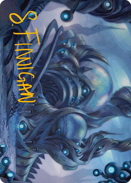 The Surgical Bay Art Card (Gold-Stamped Signature) - Art Series: Phyrexia: All Will Be One Magic: The Gathering trading card