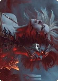 Thrill of Possibility Art Card - Art Series: Phyrexia: All Will Be One Magic: The Gathering trading card