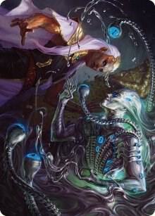 Mirage Mockery Art Card - Art Series: Phyrexia: All Will Be One Magic: The Gathering trading card