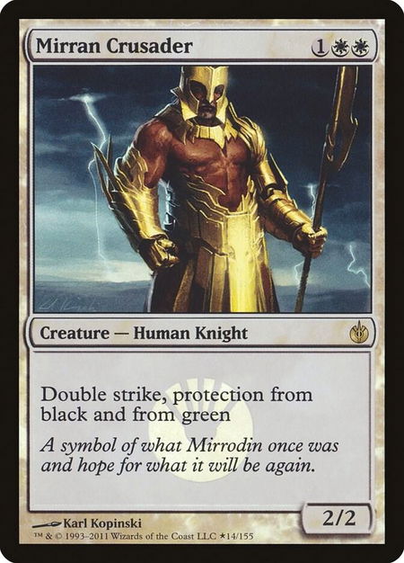 Mirran Crusader - Buy-A-Box Promos Magic: The Gathering trading card