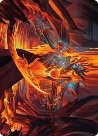 Free From Flesh Art Card - Art Series: Phyrexia: All Will Be One (ASONE) #27 - Special Magic: The Gathering Trading Card