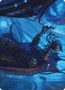 Atmosphere Surgeon Art Card trading card from Art Series: Phyrexia: All Will Be One Atmosphere Surgeon Art Card - Art Series: Phyrexia: All Will Be One Magic: The Gathering trading card