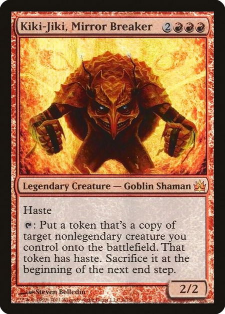 Kiki-Jiki, Mirror Breaker - From the Vault: Legends Magic: The Gathering trading card