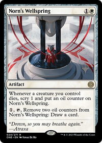 Norn's Wellspring - Promo Pack: Phyrexia: All Will Be One (PPONE) #24p - Rare Magic: The Gathering Trading Card