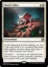 Skrelv's Hive - Promo Pack: Phyrexia: All Will Be One (PPONE) #34p - Rare Magic: The Gathering Trading Card