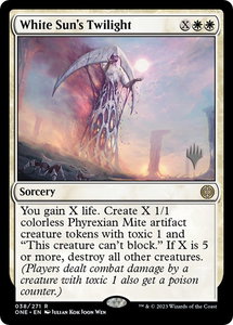 White Sun's Twilight - Promo Pack: Phyrexia: All Will Be One (PPONE) #38p - Rare Magic: The Gathering Trading Card