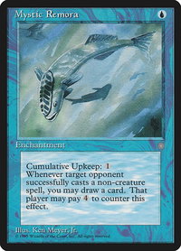 Mystic Remora - Ice Age (ICE) #87 - Common Magic: The Gathering Trading Card