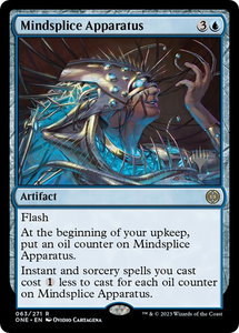Mindsplice Apparatus - Promo Pack: Phyrexia: All Will Be One (PPONE) #63p - Rare Magic: The Gathering Trading Card